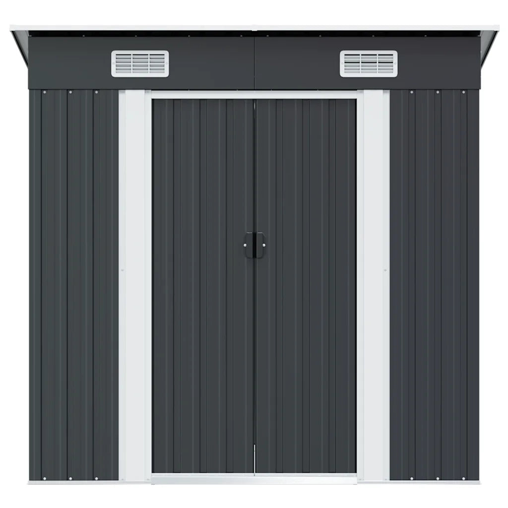 Capanno da Giardino Antracite in Acciaio cod mxl 65873