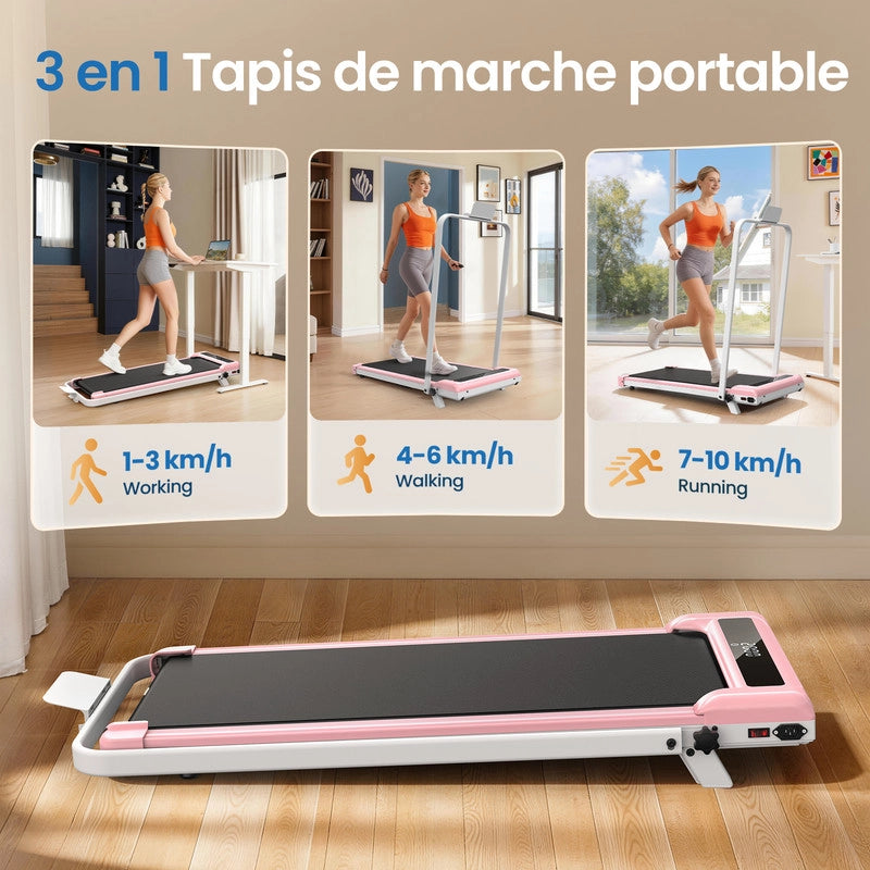 Tapis roulant pieghevole, pendenza 8%, velocit¨¤ massima 10 km/h, tapis roulant elettrico per casa, potenza 3,0 cavalli.
