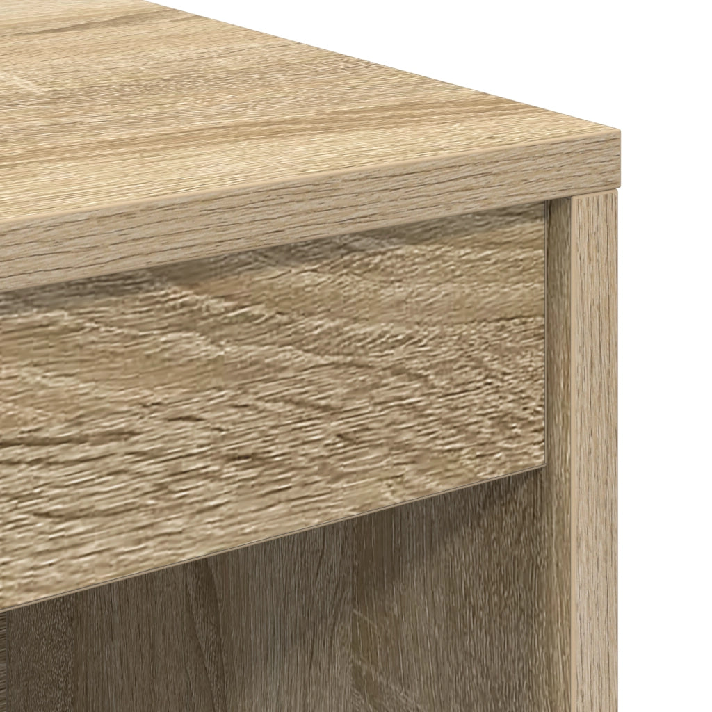 Scrivania Quercia Sonoma Legno ingegnerizzato 90 x 40 x 76 cm