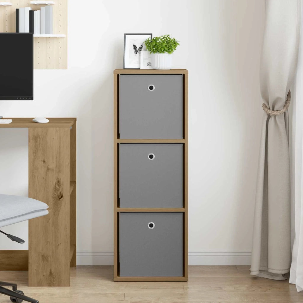 Credenza con cassetto Rovere artigianale 35 x 32 x 99,5 cm