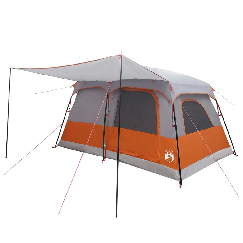 Tenda Familiare con tetto Grigio e arancione 420 x 305 x 200 cm 42028499