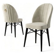Perillis, Sedia 6 Sedie, Grigio Chiaro
