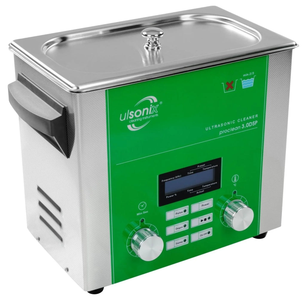 Pulitrice ad ultrasuoni professionale in acciaio inox 3 litri 3414177