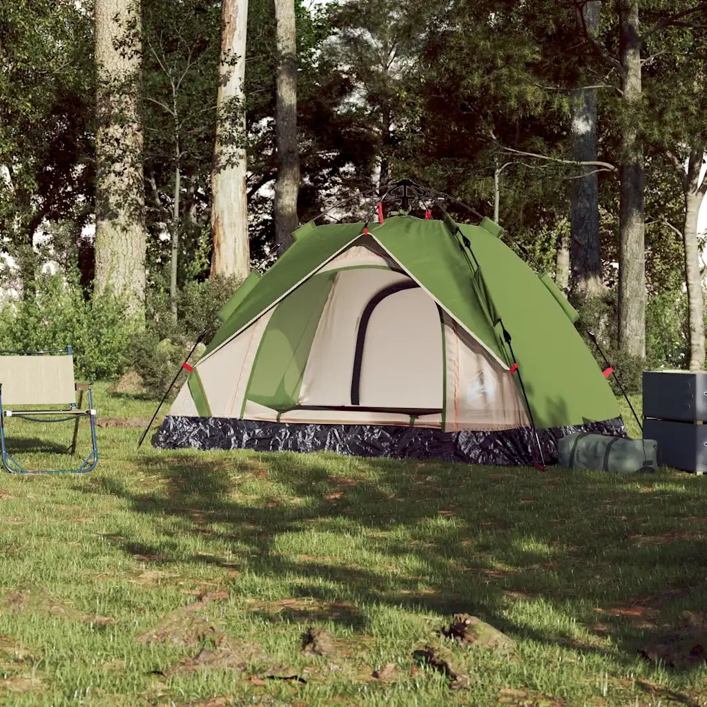 Tenda a Cupola da campeggio | Tenda da campo 2 Persone Verde a Rilascio Rapido