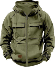 Hoodie per Uomo con Cerniera - Giacca di Seta Leggera con Cappuccio per Autunno e Attività all'Aperto