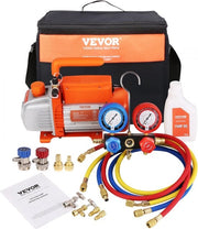 Pompa aspirante 100L/min, pompa aspirante A2L sicura da esplosione, 150W, 220V/50HZ, 1440giri/min, 55-276bar, capacità di olio 250ml, impianti di aspirazione Hvac, attacco di aspirazione.