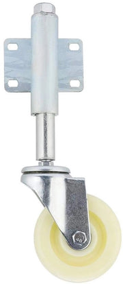 Set di ruote oscillanti universali da 4 pezzi - Peso di carico 200 kg - Costruzione robusta - Montaggio universale - Piattaforma di montaggio universale - Ruote oscillanti