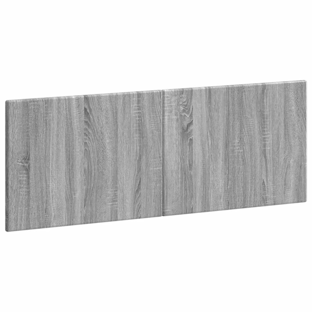 Testiera da Muro BREDA Sonoma grigio Legno ingegnerizzato 897621