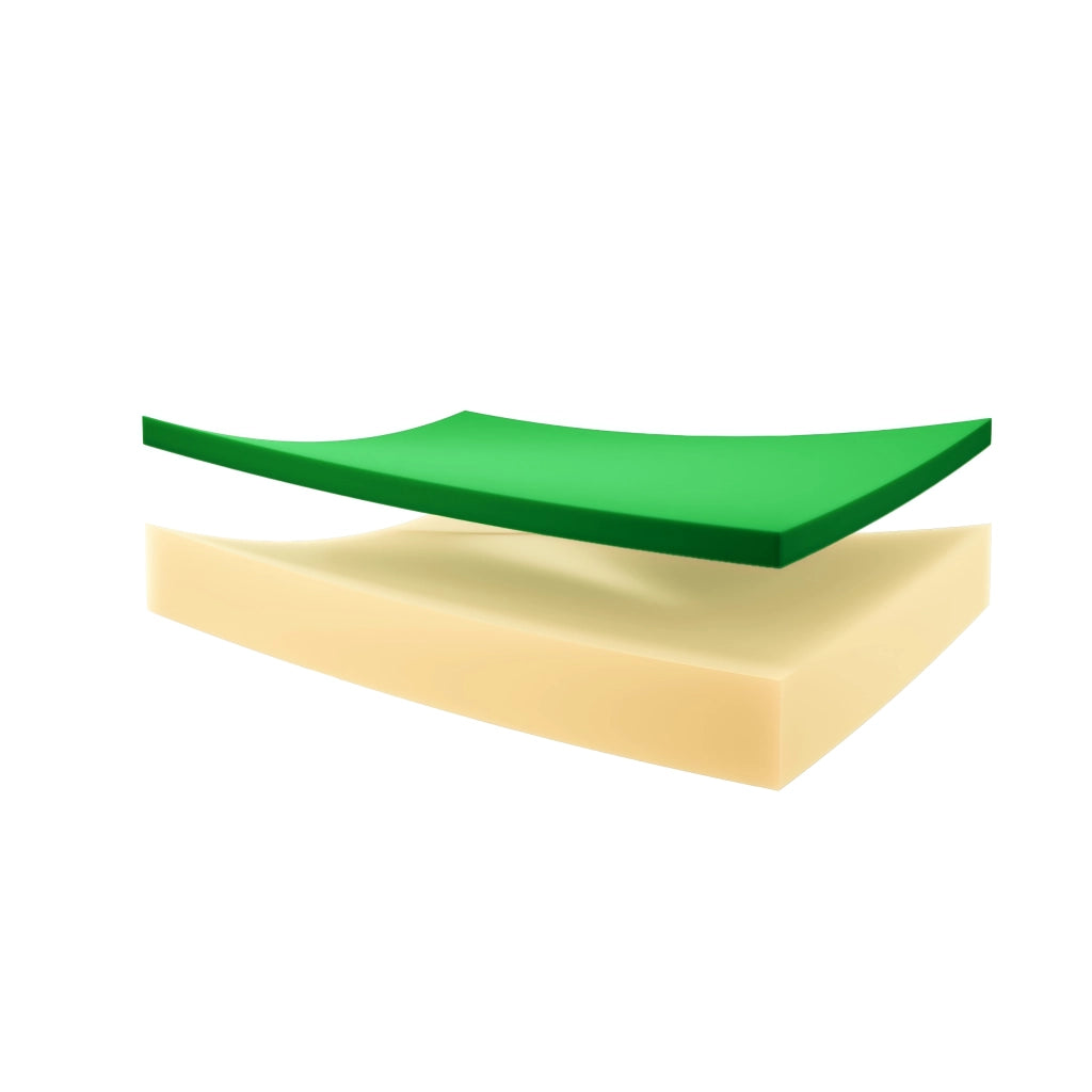 Materasso Piazza e Mezza in Memory Foam Olimpo | 21 cm, Ortopedico, Garanzia 10 Anni Misura: 120x195 Fuori misura