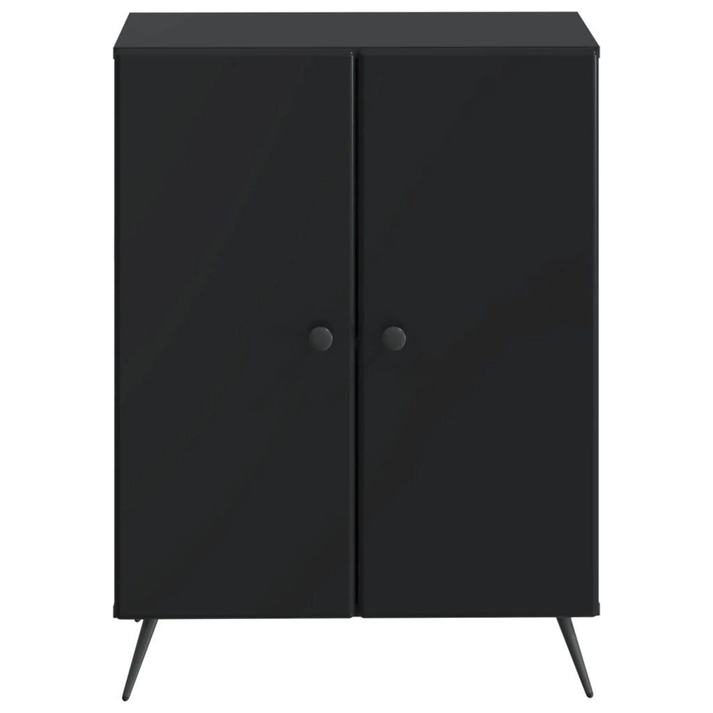 Mobiletto da Bagno BREDA Nero 59,5 x 31 x 80 cm 897496