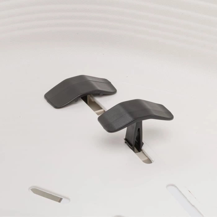 Cesto - FERPLAST - TRONO 6 - Con cuscino relax - Bianco