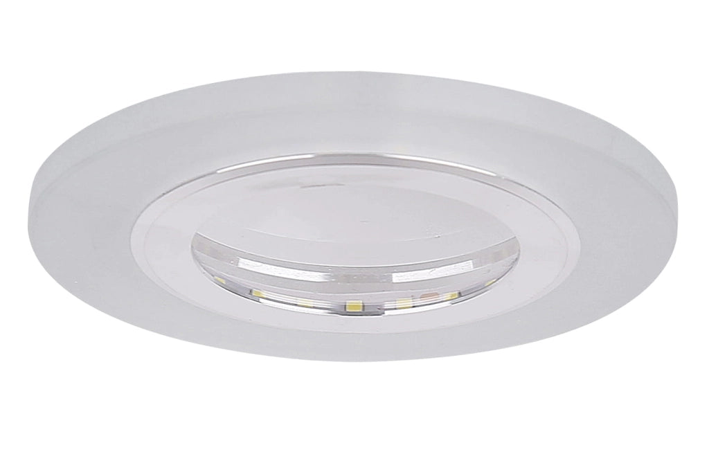 Candellux faretto incasso tondo cromo/vetro LED 5W GU10
