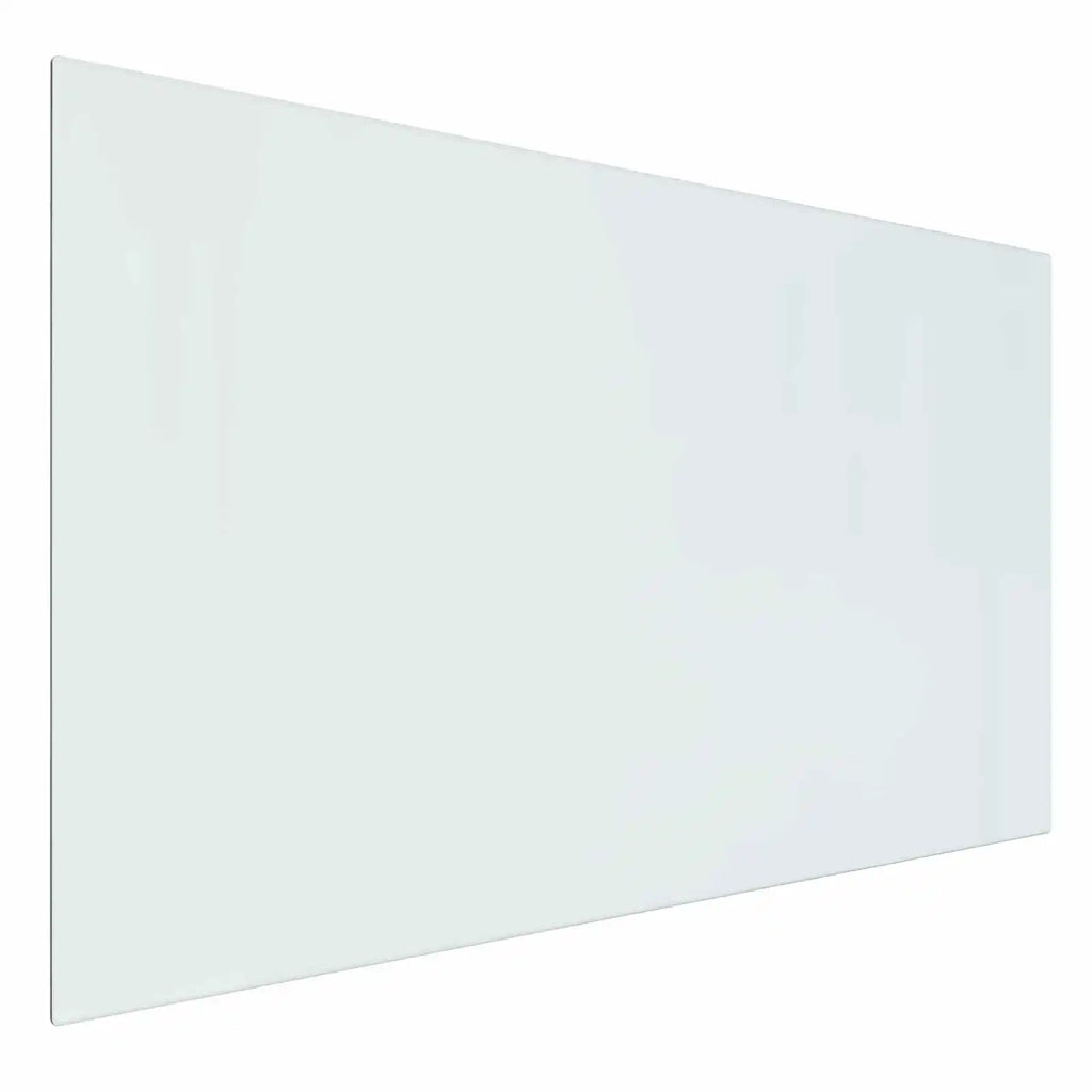 Piastra in vetro per camino Trasparente 100 x 60 cm Vetro
