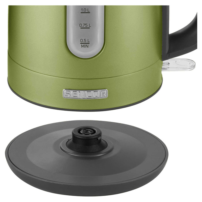 Bollitore elettrico Sencor verde chiaro 2150W 1,7L SWK 1770GG