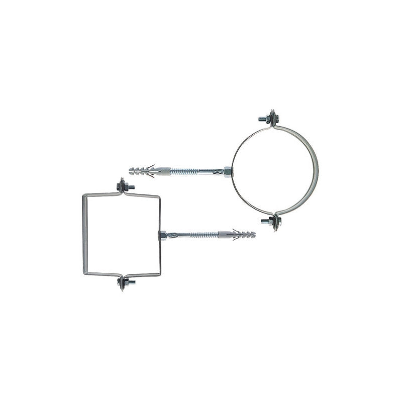 Collari pluviali SCP-V 100 mm – verniciati tondi testa di moro – Fischer