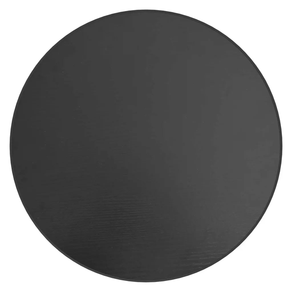 Tavolino Nero Ã˜35 cm in MDF cod mxl 66627