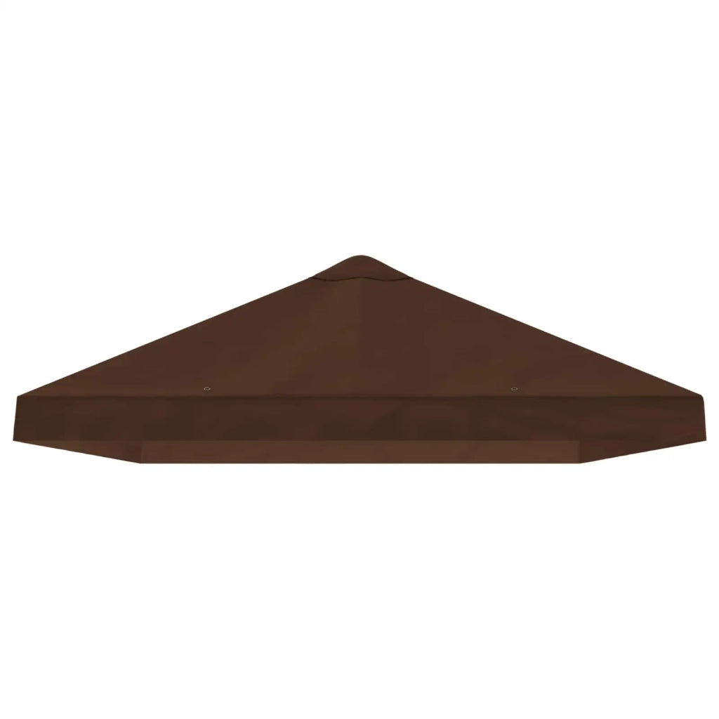 Copertura Tenda Gazebo 6 x 3 m Marrone Poliestere 190 900409