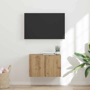 Mobile TV da parete Rovere artigianale 59,5 x 31 x 40 cm 892347