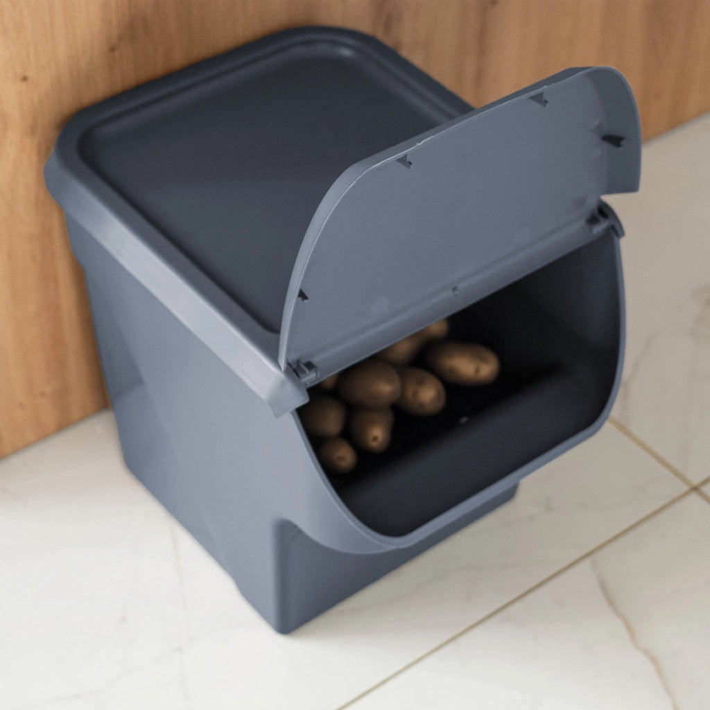 Contenitore KADAX per patate, verdure, frutta, cipolle, aglio, per la conservazione in cucina.