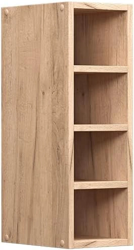 Pensile R-Line, Quercia dorata, 20 cm, per la libera combinazione all'interno di sistemi cucina modulari