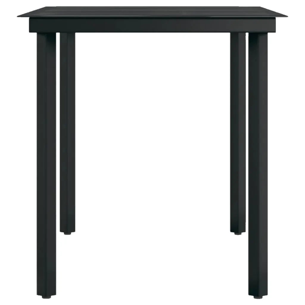 Set da Pranzo da Giardino 7 pz con Cuscini Grigio 3099497