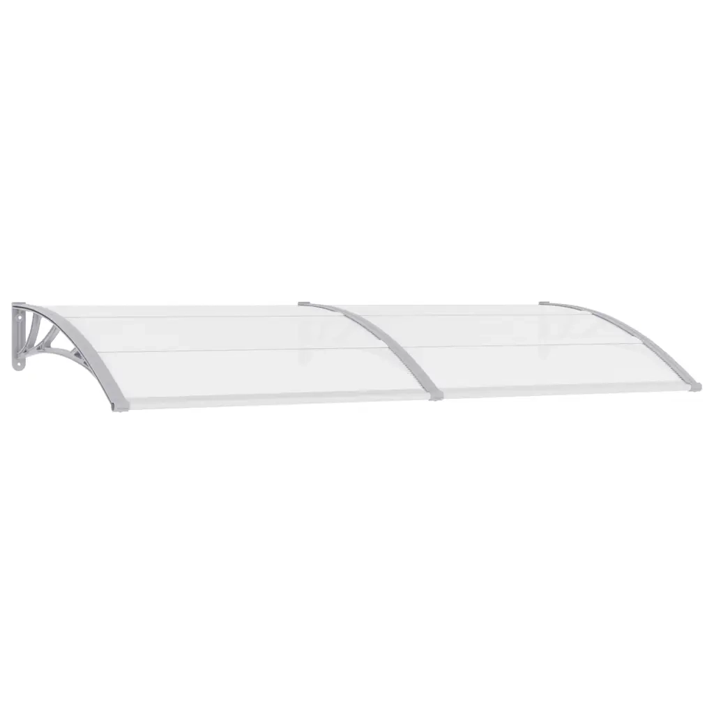 Pensilina per Porta Grigia 240x100 cm in PC CFW1432270