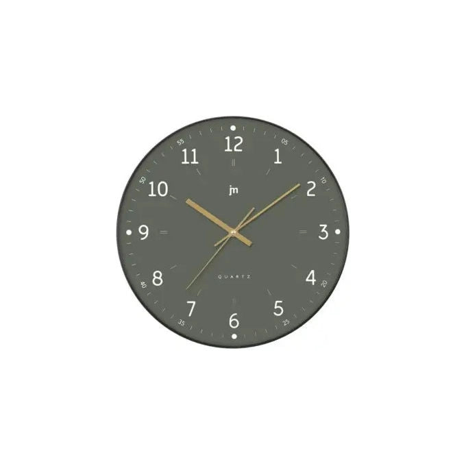 Lowell 15002 DOG Orologio da Parete in Vetro con Golden Retriever 33,5 cm