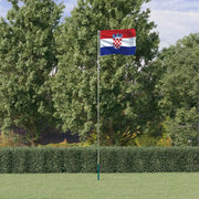 Asta e Bandiera Croazia 5,5 m Alluminio 3147128