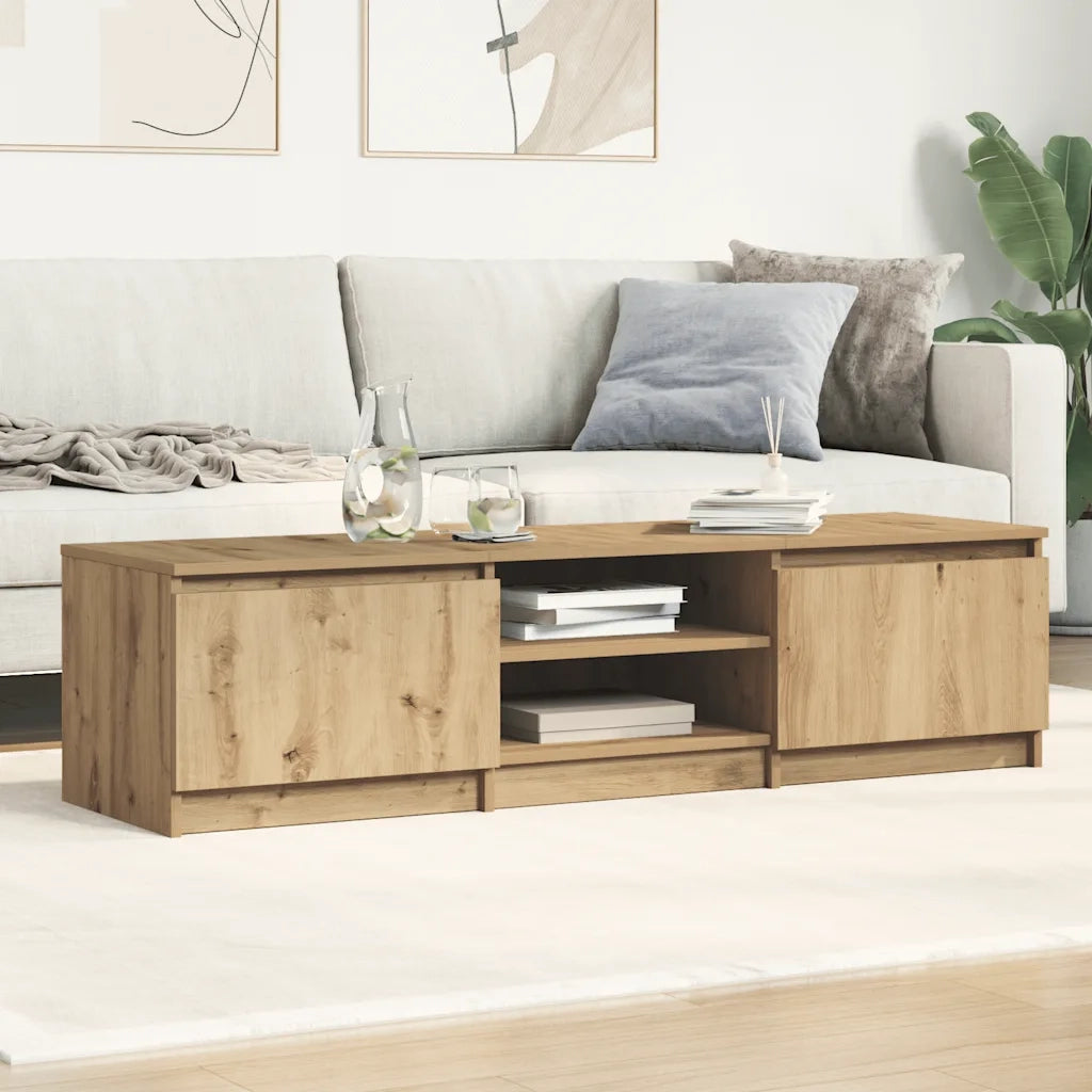 Mobile Porta TV Rovere Artigianale 140x40x36 cm Multistrato 861139