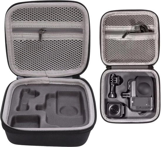 Accessori per la camera da azione ONE RS - Scatola di stoccaggio con hard shell e copertura impermeabile per viaggio - Obiettivo wide-angle per camera da azione.