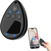 Clicker da Polso Wireless Bluetooth compatibile con iPhone - Tastiera per schermo con batteria per uso senza fili - Silenzioso e regolabile per live streaming, gaming e ricompense
