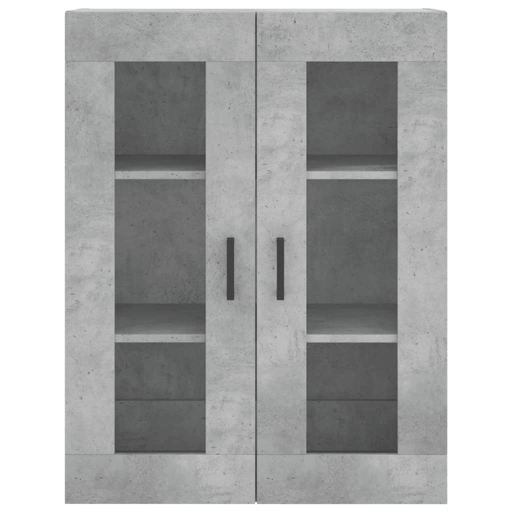 Buffet credenza cassettiera mobiletto mobile contenitore organizer cucina soggiorno salotto alto 69,5 x 34 x 180 cm legno ingegnerizzato grigio 02_0034525