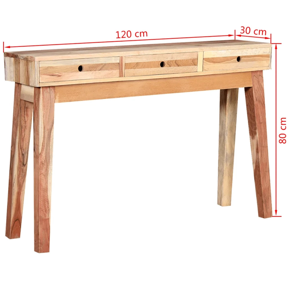 Tavolo Consolle in Legno Massello Recuperato  cod mxl 56547