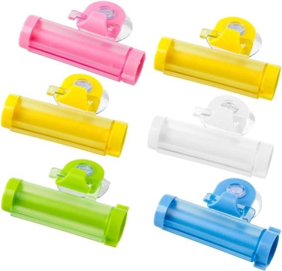 Set di 6 spazzolini intercambiabili multifunzionali per il mantenimento dei denti e la pulizia della doccia, colori variabili