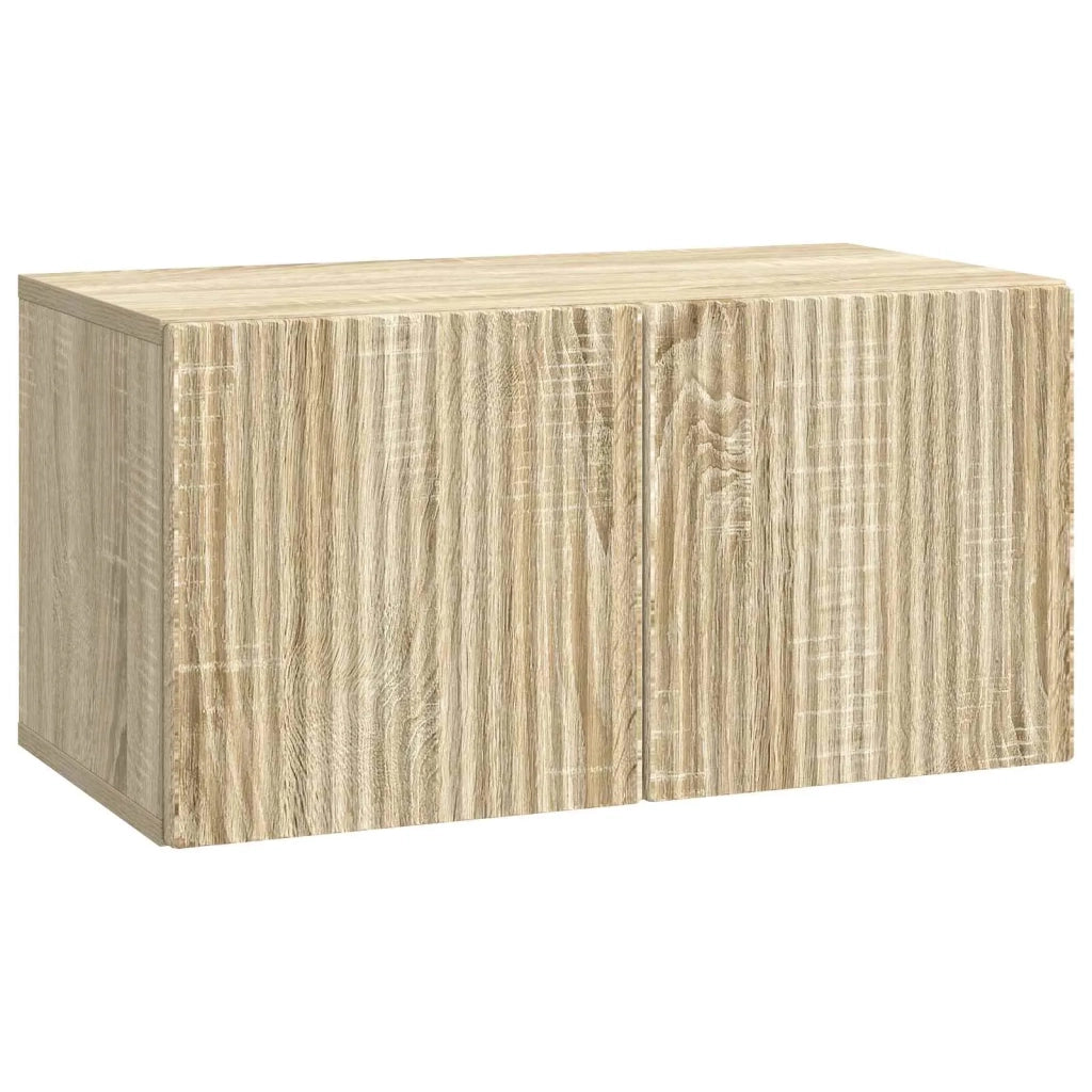 Mobile Porta TV da Muro Rovere Sonoma 59,5 x 31 x 30 cm