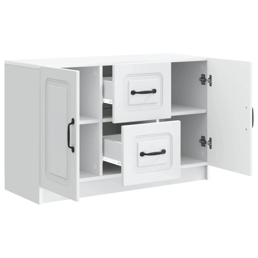 Credenza Bianco 89 x 34,5 x 57 cm Legno ingegnerizzato 895805