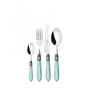 OXFORD Ghiera Argento Anticato, Posate Set 24 pz, Scatola