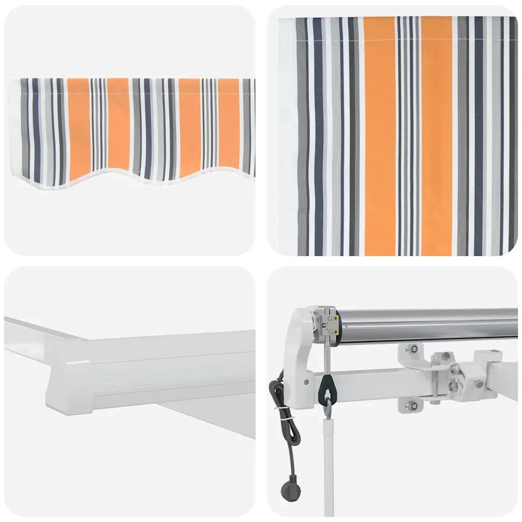 Tettuccio Elettrico Retrattile Multicolore 300 x 250 cm CFW7348223