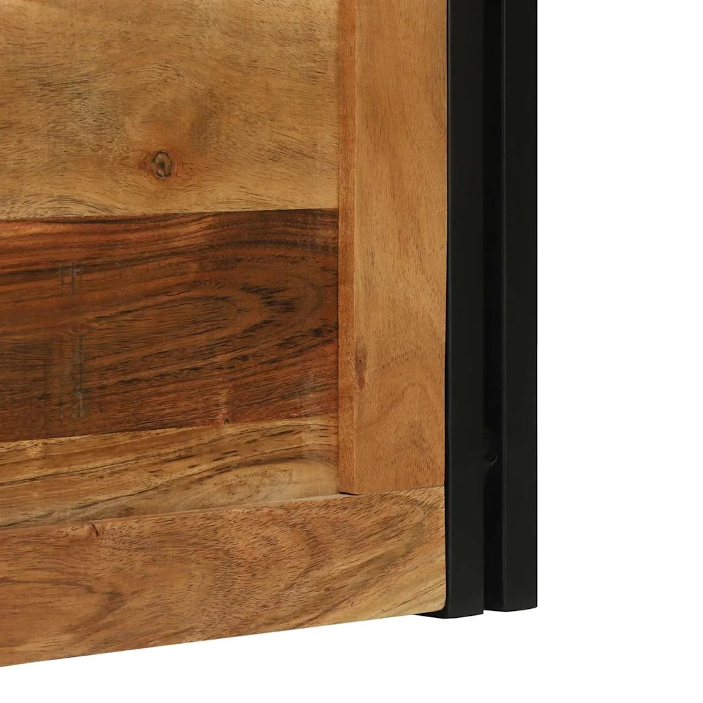 Scatola di Stoccaggio 80 x 50 x 50 cm Legno di acacia 4016747
