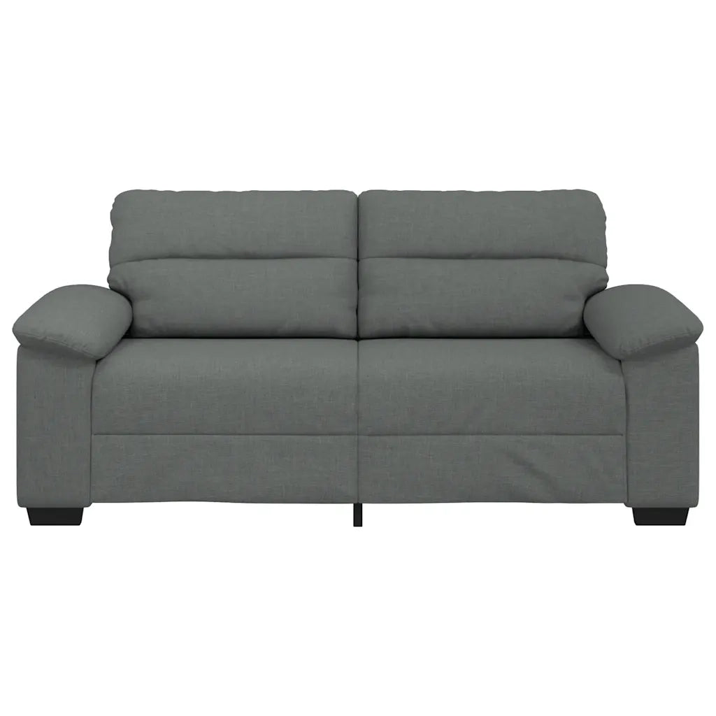 Divano a 2 Posti Grigio Scuro 180x81x84 cm in Tessuto 4105308