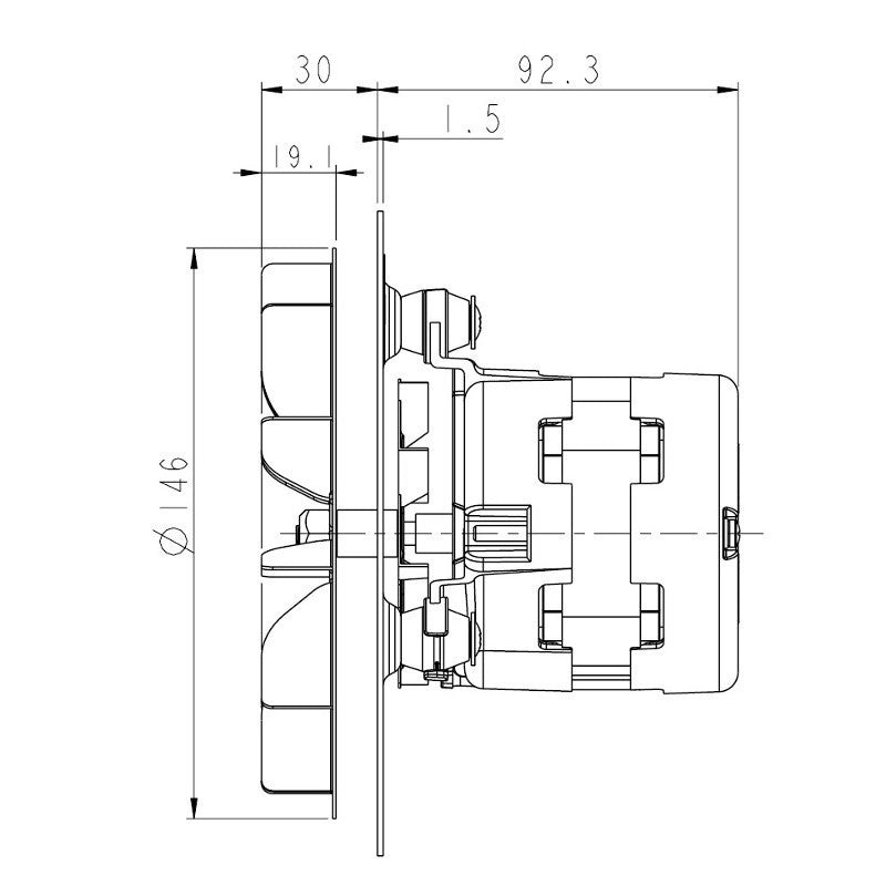 Ricambistufeapellet ESTRATTORE NATALINI PL20CE0120 35W