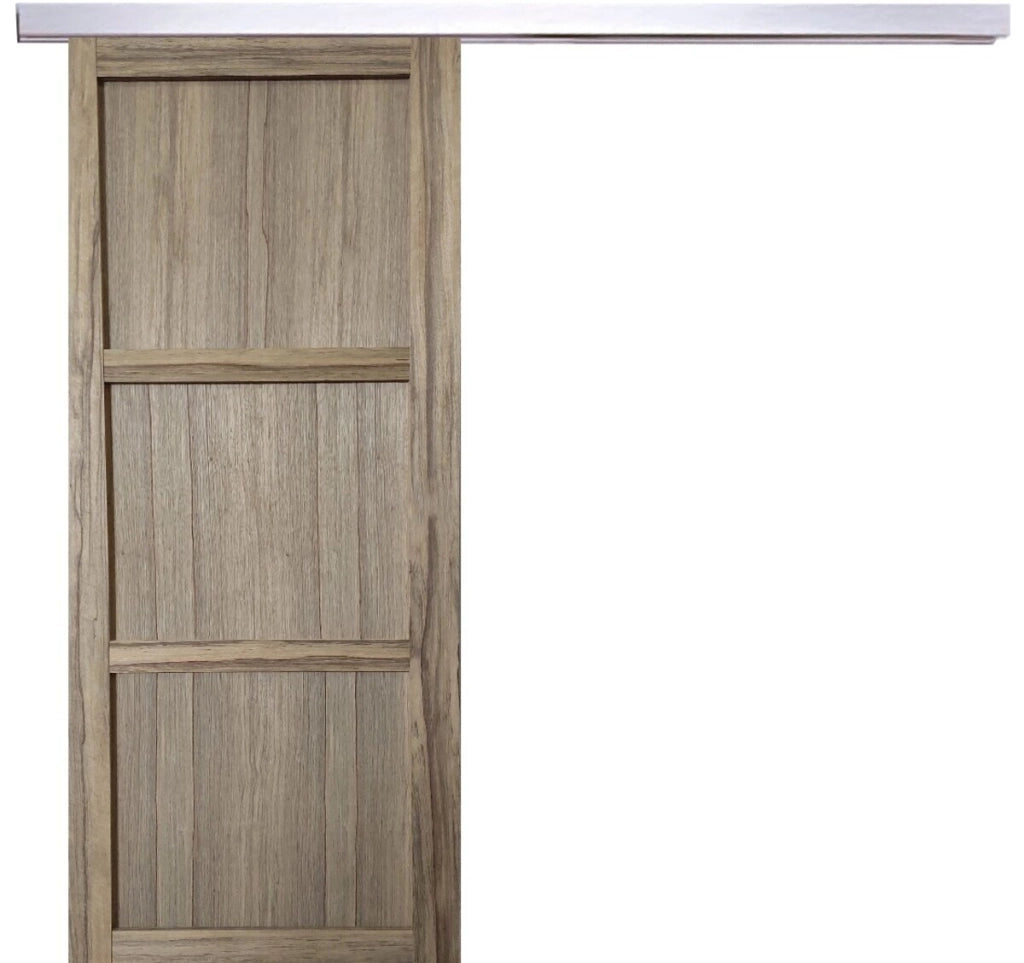 Porta Scorrevole Frake 3 Ante H204 x L83 + binario in alluminio senza maniglia