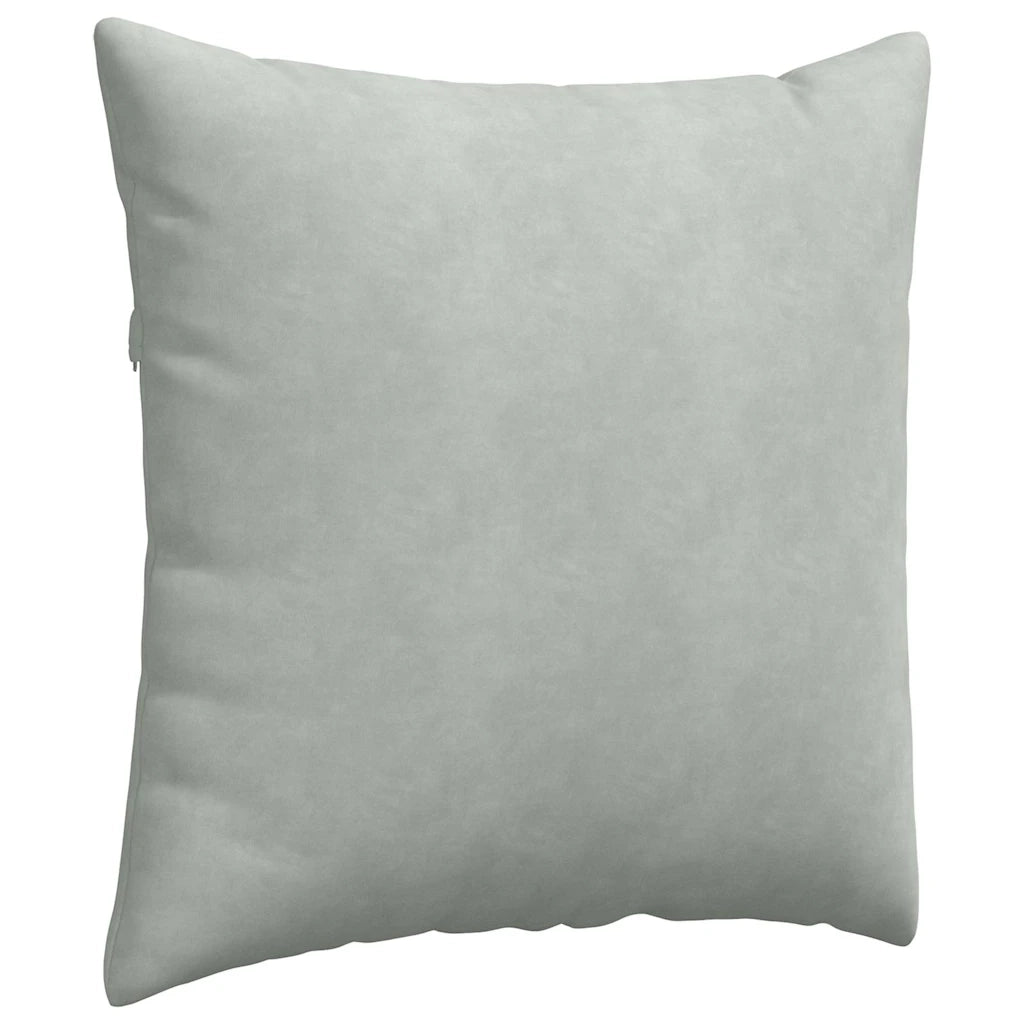 Cuscini da Divano 2 pcs Grigio chiaro 80 x 80 cm