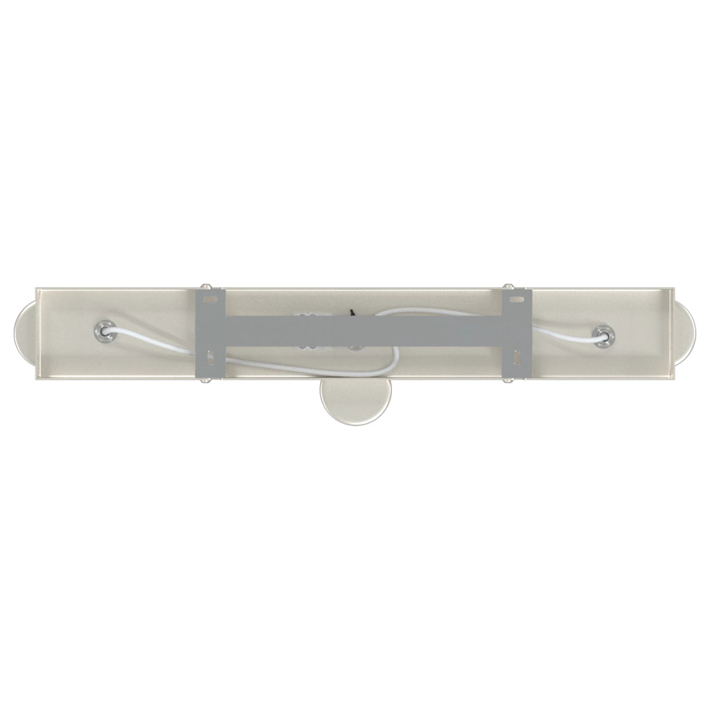 Faretto da soffitto 3 Vie Regolabile Nichel Spazzolato E27
