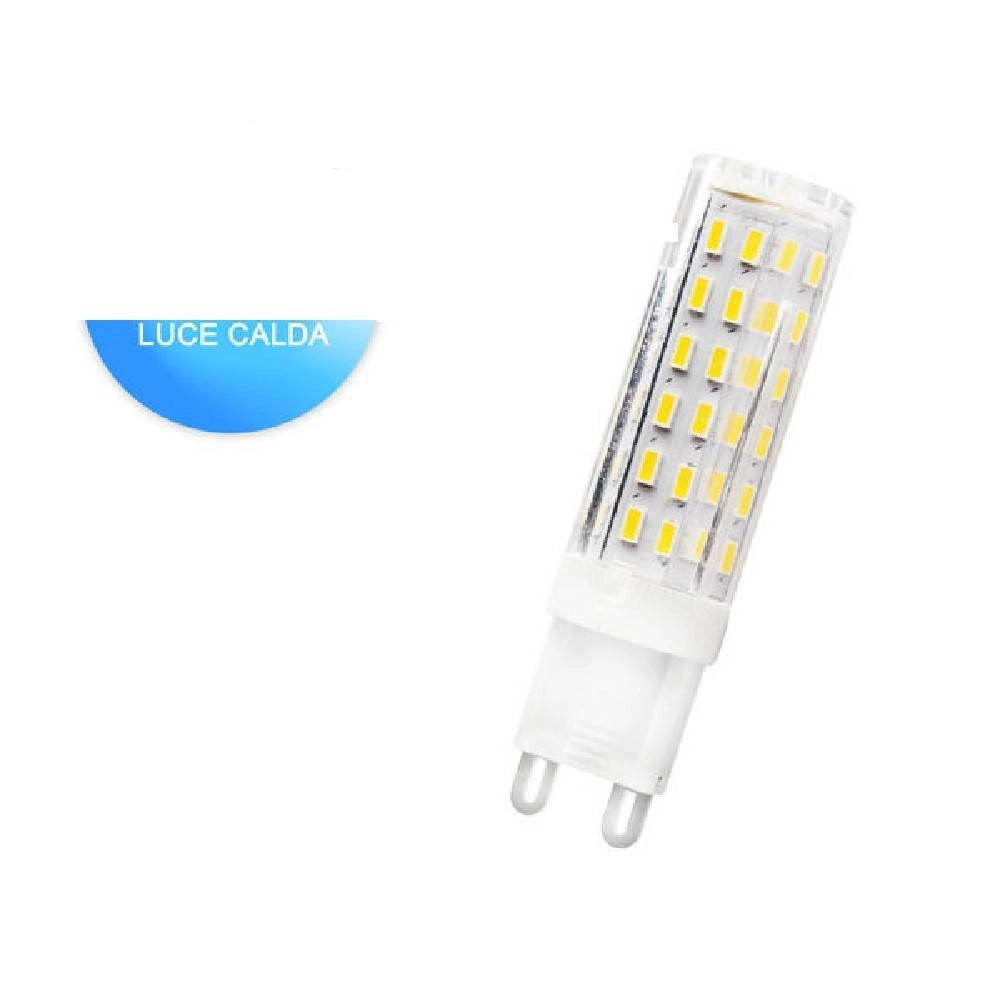 Trade Shop - Lampadina Led Smd 3014 G9 4,5 Watt Luce Fredda 6500k Calda 3000k Naturale 4000k -