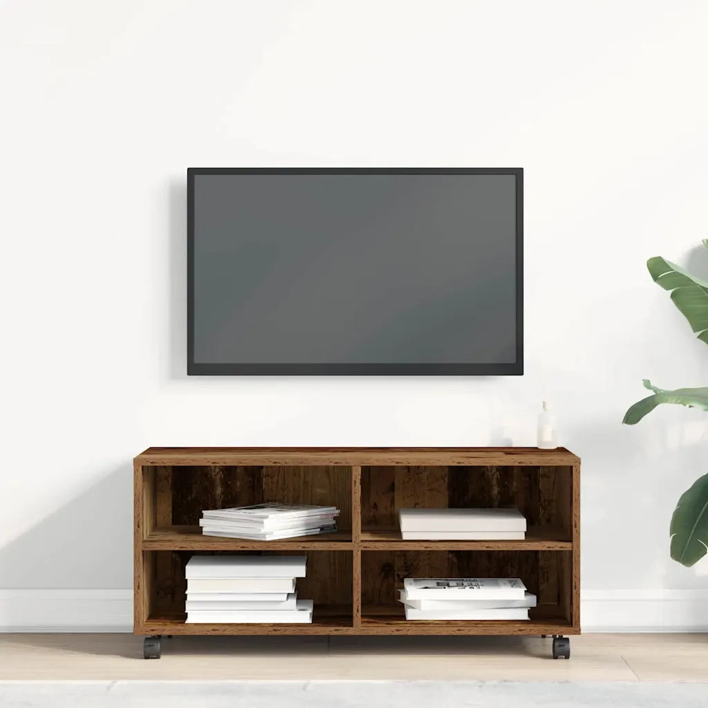 Mobile TV Marrone 90 x 35 x 40.5 cm Legno multistrato 861979