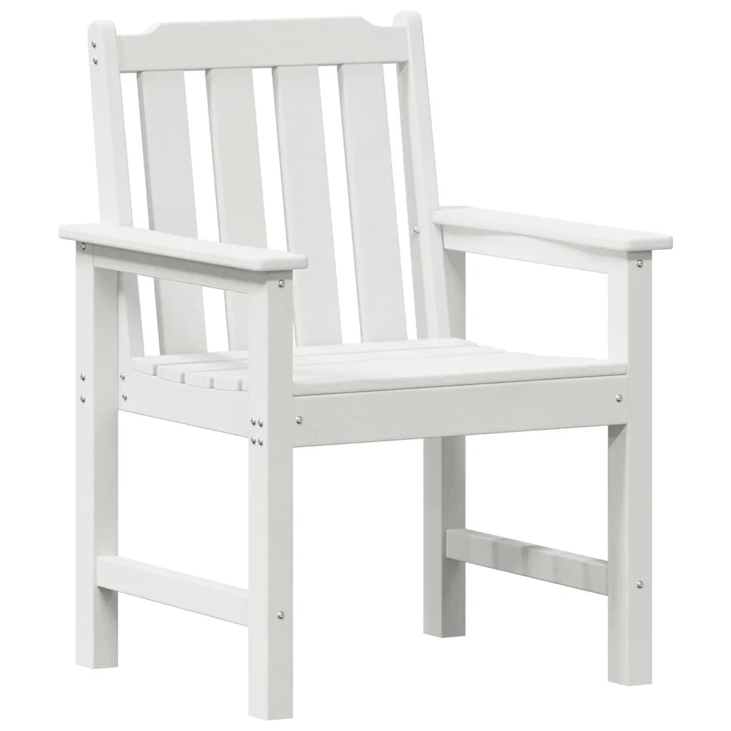 Sedia da Giardino 6 pcs Bianco 65.5 x 59 x 88 cm Polietilene 3335798