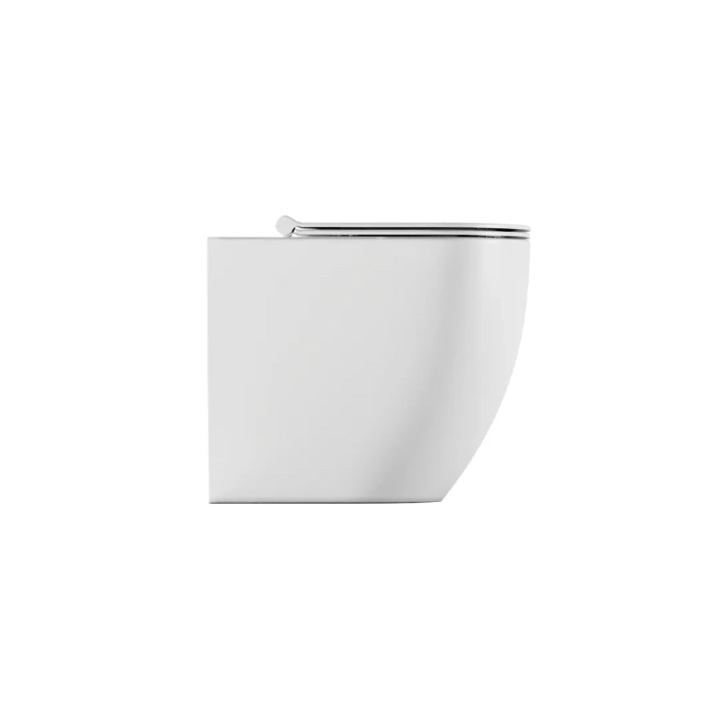 Wc a Terra Senza Brida Alice Ceramica "Form" Bianco Lucido