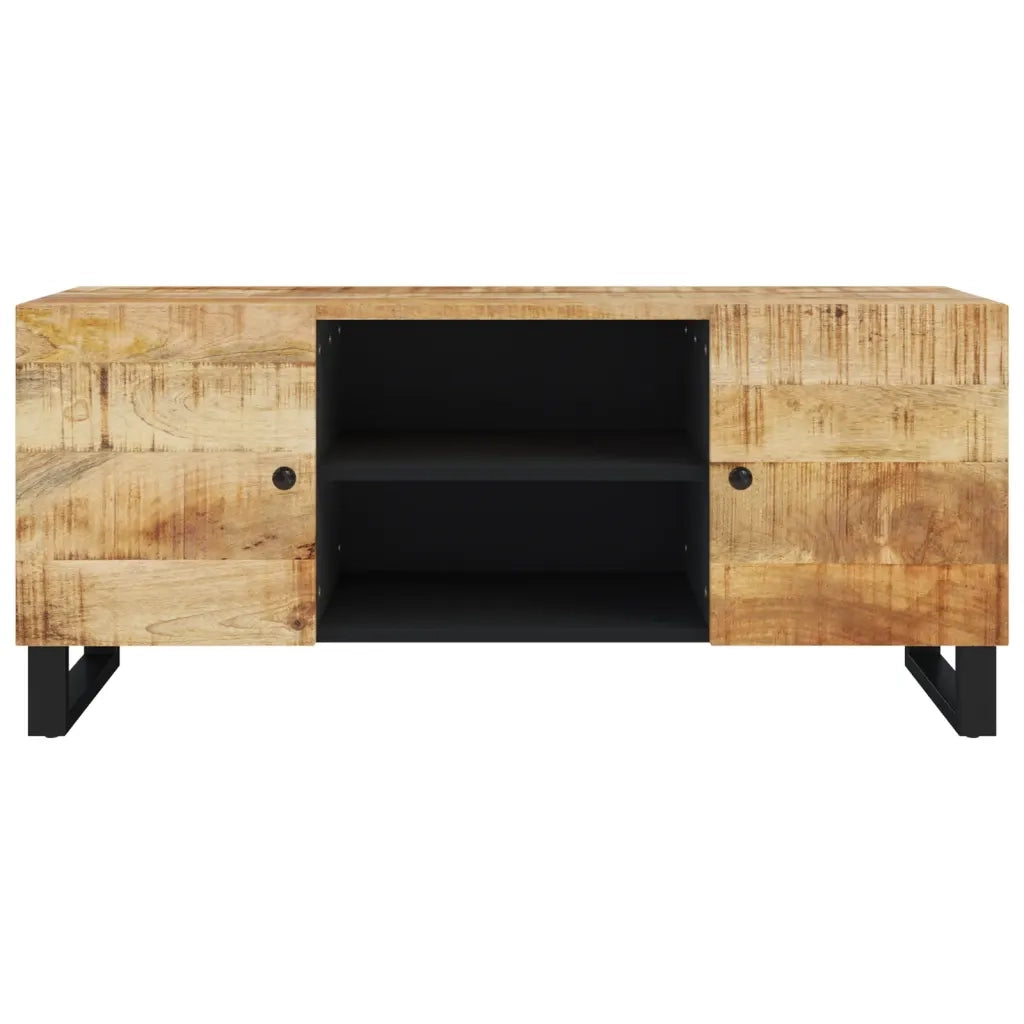 Mobile Porta TV 105x33x46cm in Legno Massello di Mango cod mxl 7597