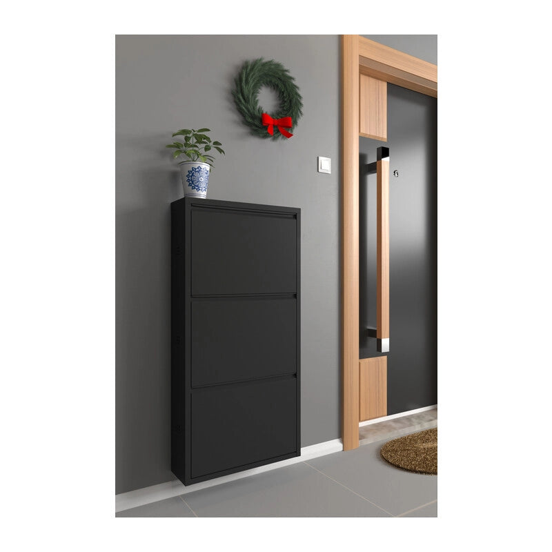 SCARPIERA 3A METALLO CM 50X15X104 NERO